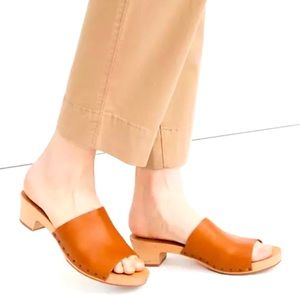 Madewell Evelyn slide clogs, Euc 9.5